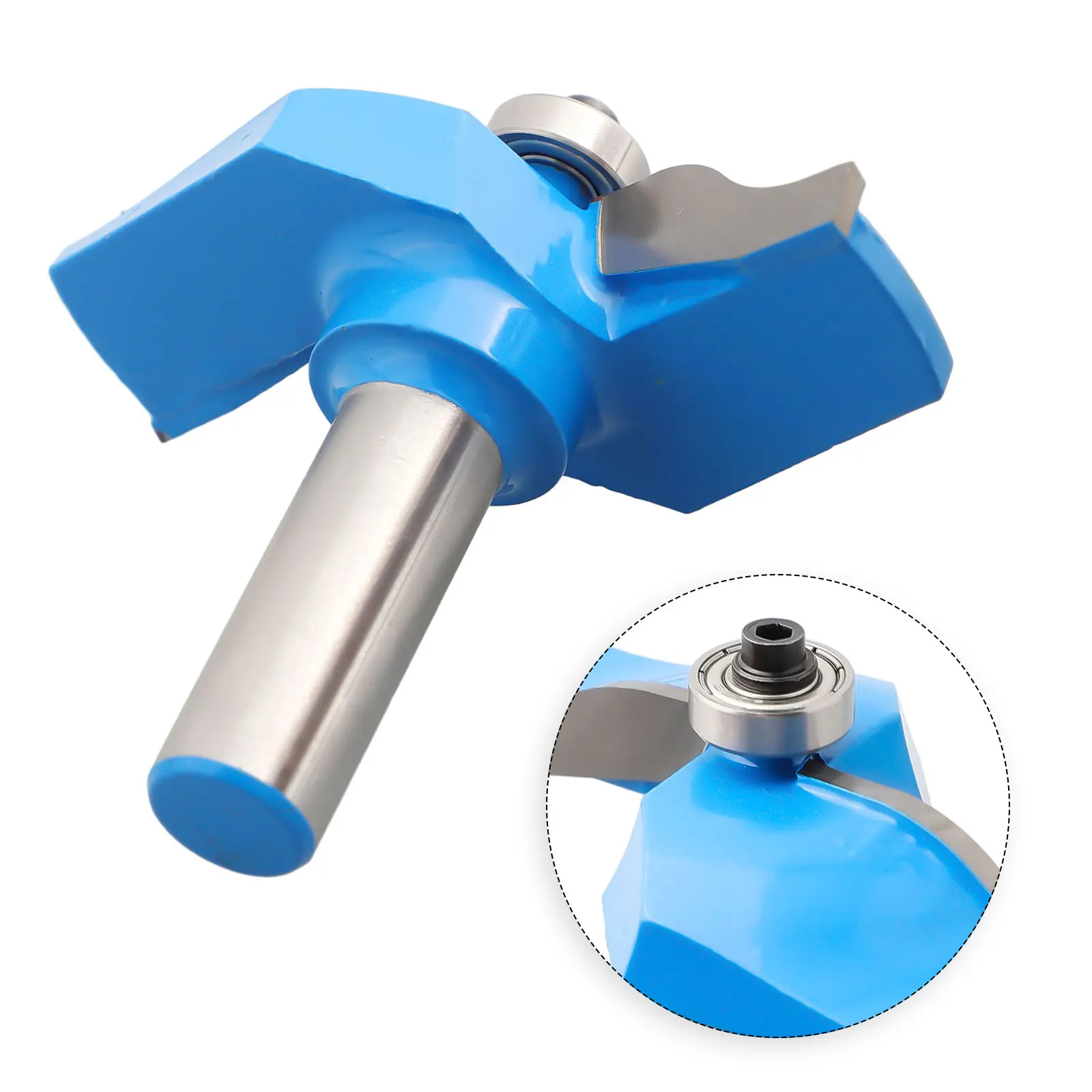 1/2 Inch Shank Round Over Rail And For Stile Router Bit With Cove Panel Raiser For Woodworking Drawer Making Carbide Tipped Tool