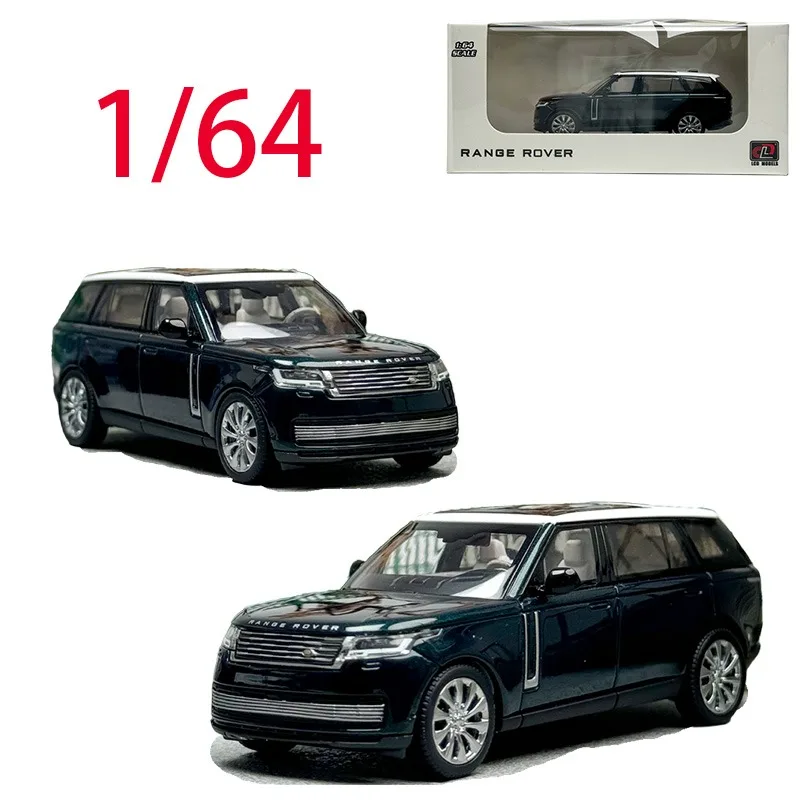 

Литая под давлением ЖК-дисплей масштаб 1/64 модель автомобиля Land Rover из сплава Land Rover Range Rover 5, игровые транспортные средства, игрушки для мальчиков, оригинальная коробка