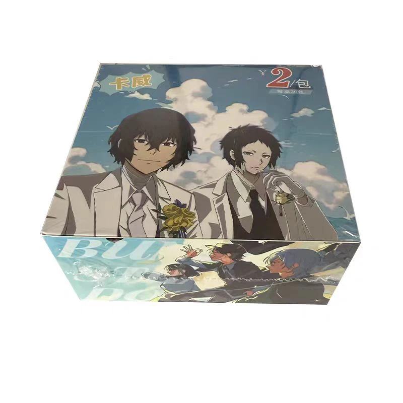 

Коллекционная серия карточек Kawei Bungo Stray Dogs: тридцать упаковок в коробке, наборы случайных карточек, подарочные игрушки, коллекционные предметы.