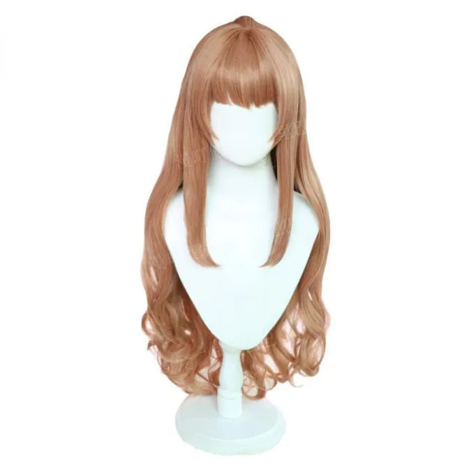 

Anime Aisaka Taiga Cosplay Wig Orange Long TIGER DRAGON Toradora! Heat Resistant Synthetic Hair Wigs