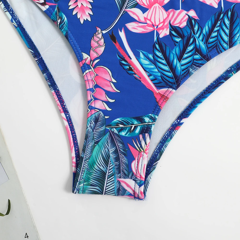 2024 Print Strapless Two Piece Bikini Set Women Swimwear Female Swimsuit Bathers Bathing Swimming Suit Beachwear Summer