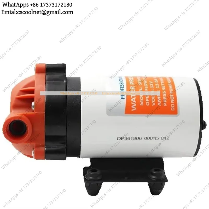 36 Series Booster Pump 12V 24V SFDP1-018-120-36 SFDP2-018-120-36 5-7LPM 120PSI For Marine Boat RV Caravan