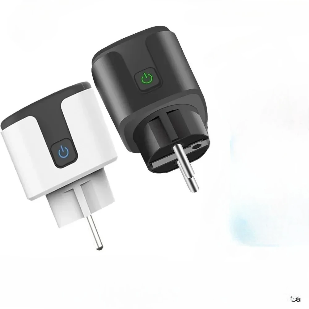 

Tuya App Socket Smart Plug EU 20A Power Monitor Timer Adapter Socket Smart Home Wireless Compatible Alexa Google HOME