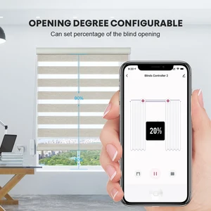 Avatto-Smart Roller Blinds Motor, Electric Shutter Engine, Wohnautomation Arbeit für Alexa, Google Home, Tuya, WiFi 8 Hauptverkauf Moto de Shutga - №6