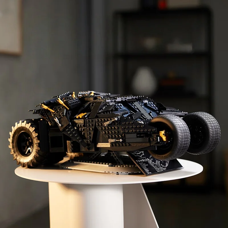 2525 รุ่นใหม่,2049PCS ดาร์กไนท์ แบทโมบิล 76240 เข้ากันได้กับมาร์เวลชุดบล็อกตัวต่อ,ของเล่นเด็กของขวัญ