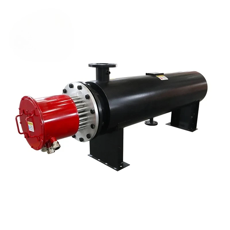 Peralatan Pemanas Efisiensi Tinggi 380V Pemanas Sirkulasi Air Pipa Listrik Pemanas Inline Industri