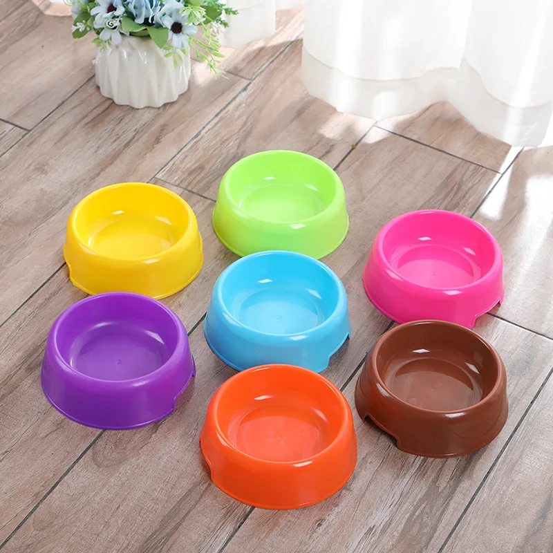 Pet Food Bowl Tilt High Bottom Neck Protector Anti-choking Dog and Cat Water Bowl Anti-dumping Dog Feeding Supplies