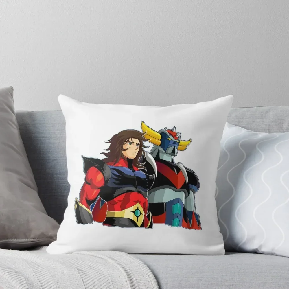 Grendizer and Actarus Throw Pillow luxury sofa pillows Embroidered Cushion Cover pillow