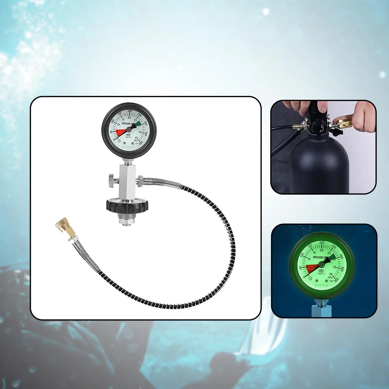 Din Valve Scuba Adapter Air Refill استبدال أجزاء محول الغوص