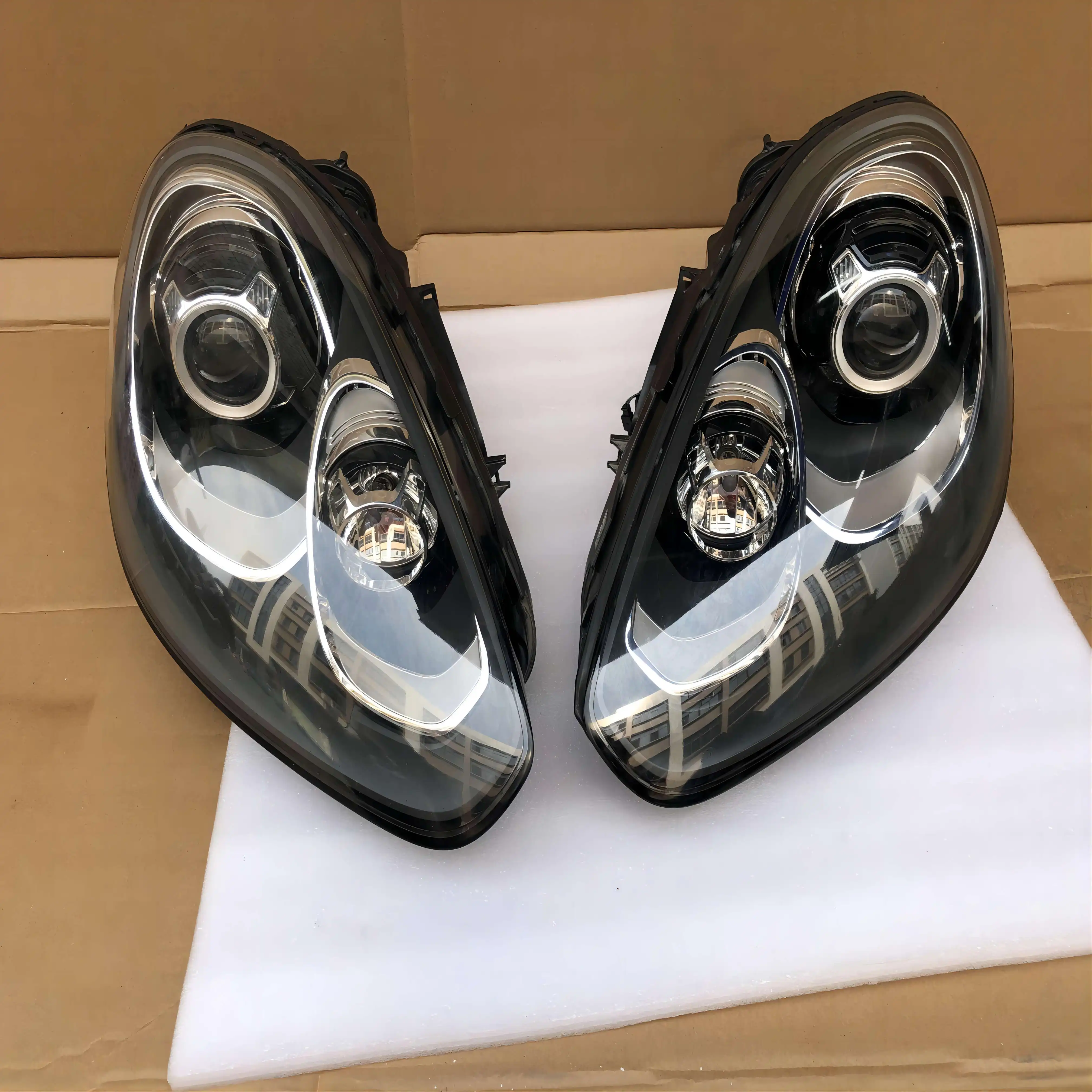 FOR porsche cayenne 957 9pa headlight 958 s  headlights