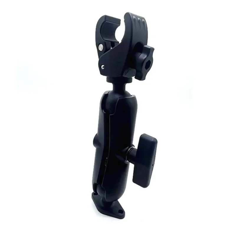 1.5'' Heavy Duty Universal Double Ball Mount With Diamond Plate With Double Socket Arm for Drill-down Forklift Mounting