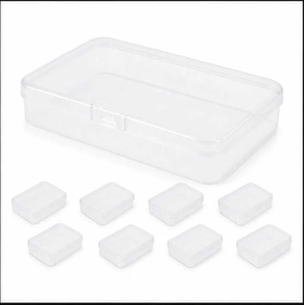 24-scatole-trasparenti-in-plastica-per-organizzare-pastelli-contenitori-impilabili-con-coperchio-mini-contenitori-per-la-scuola