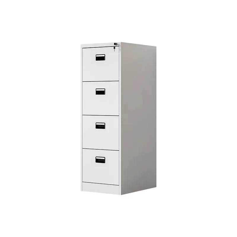 A4 File Cabinet Card Box FC Hanging Labor Cabinet Office Quick Fishing Clip File Storage Cabinet Drawer Type Locked Data Bucket