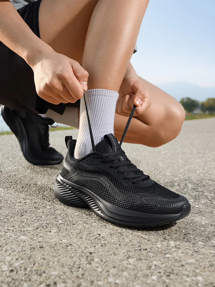 361 Degrees Fengye 1.0 SE Verschleißfeste, bequeme, stoßdämpfende, leichte, stabile, atmungsaktive Herren-Jogging-Sneaker 672612223F – Detail 23