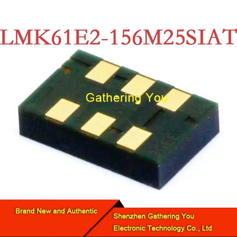 LMK61E2-156M25SIAT QFM-6 Standard clock oscillator Brand New Authentic