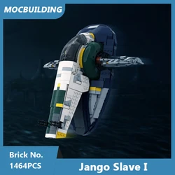 MOC Building Blocks Slave I Model DIY Assemble Bricks Collection Display Creative Educational Xmas Toys Gifts 1464PCS