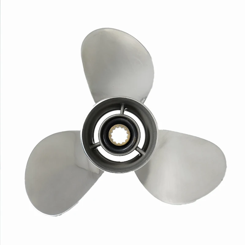 

Трехлопастной гребной винт для лодок Yamaha 25-60 л.с., 663-45943-01-EL, из нержавеющей стали, для подвесных моторов, 11"x15"