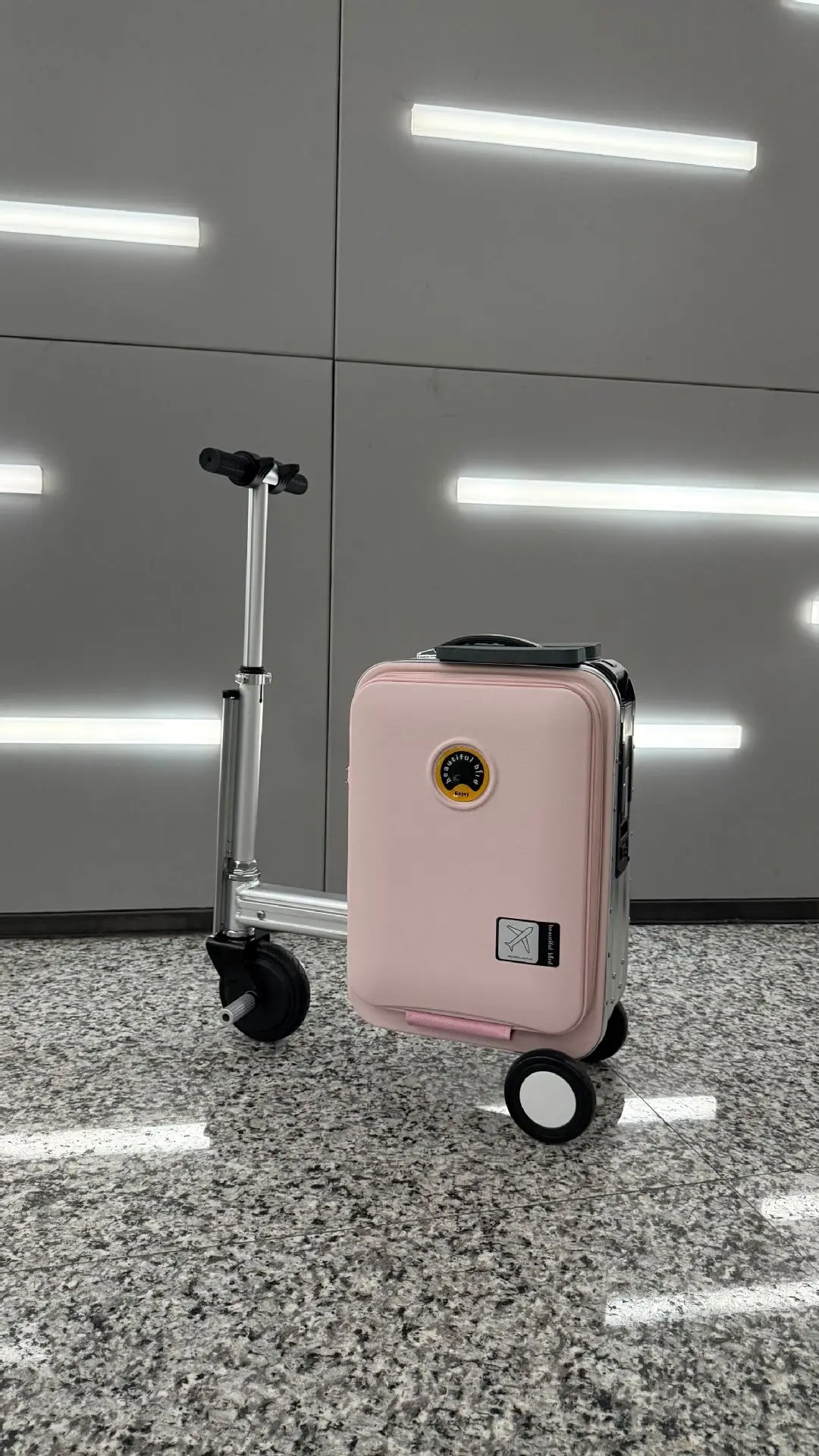 

Smart 20-Inch Electric Suit with Adult and Child Seat, Allows to Get On Board, Ideal for Carriage