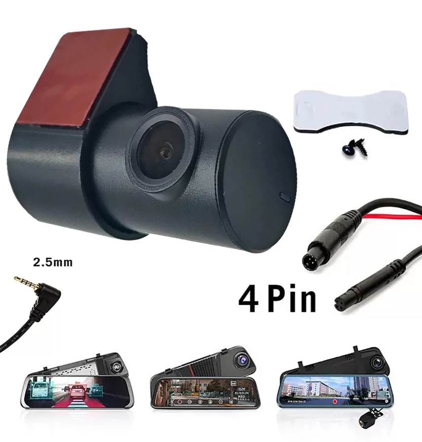 General Reversing Camera for Car-Mounted HD Night Market AHD1080P Indoor 360-Degree Driving Recorder