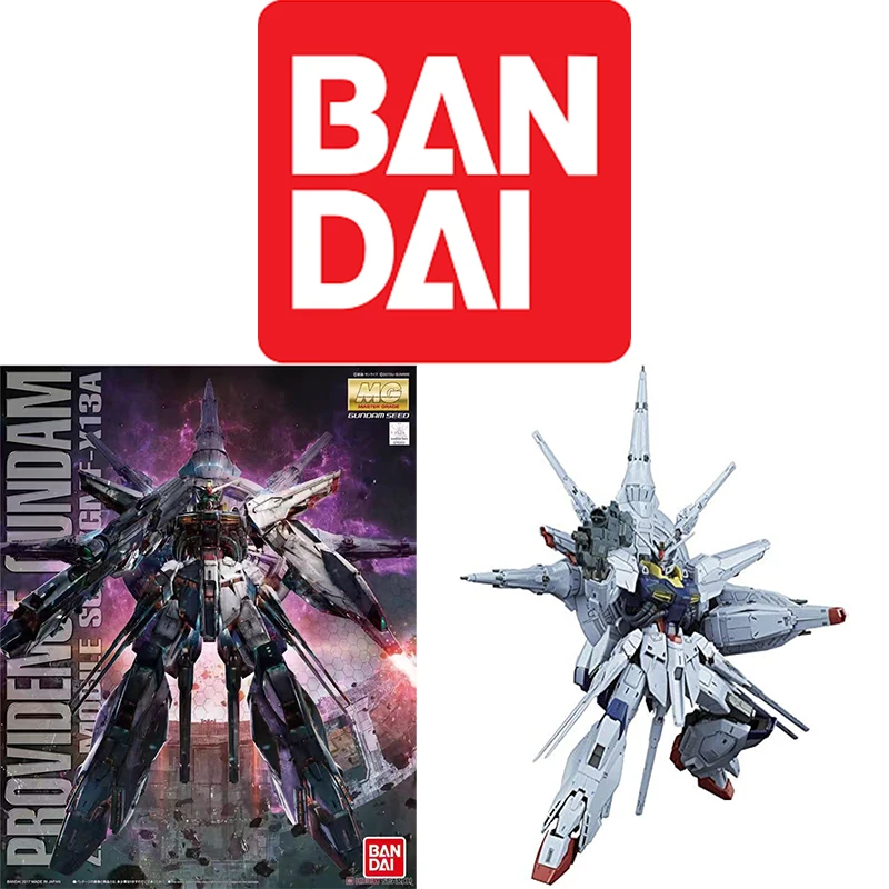 Original BANDAI MG 1/100 ZGMF-X13A Regular Edition Celestial Emperor Gundam Figures Anime Model Toy Present