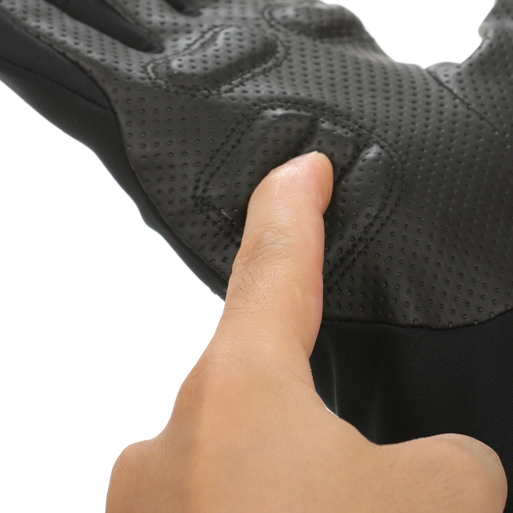 YKYWBIKE Touchscreen-Fahrradhandschuhe mit Vollfinger-Design, Fleece-Futter, winddicht, wasserabweisend, stoßdämpfend, für MTB und Rennrad – Detail 14