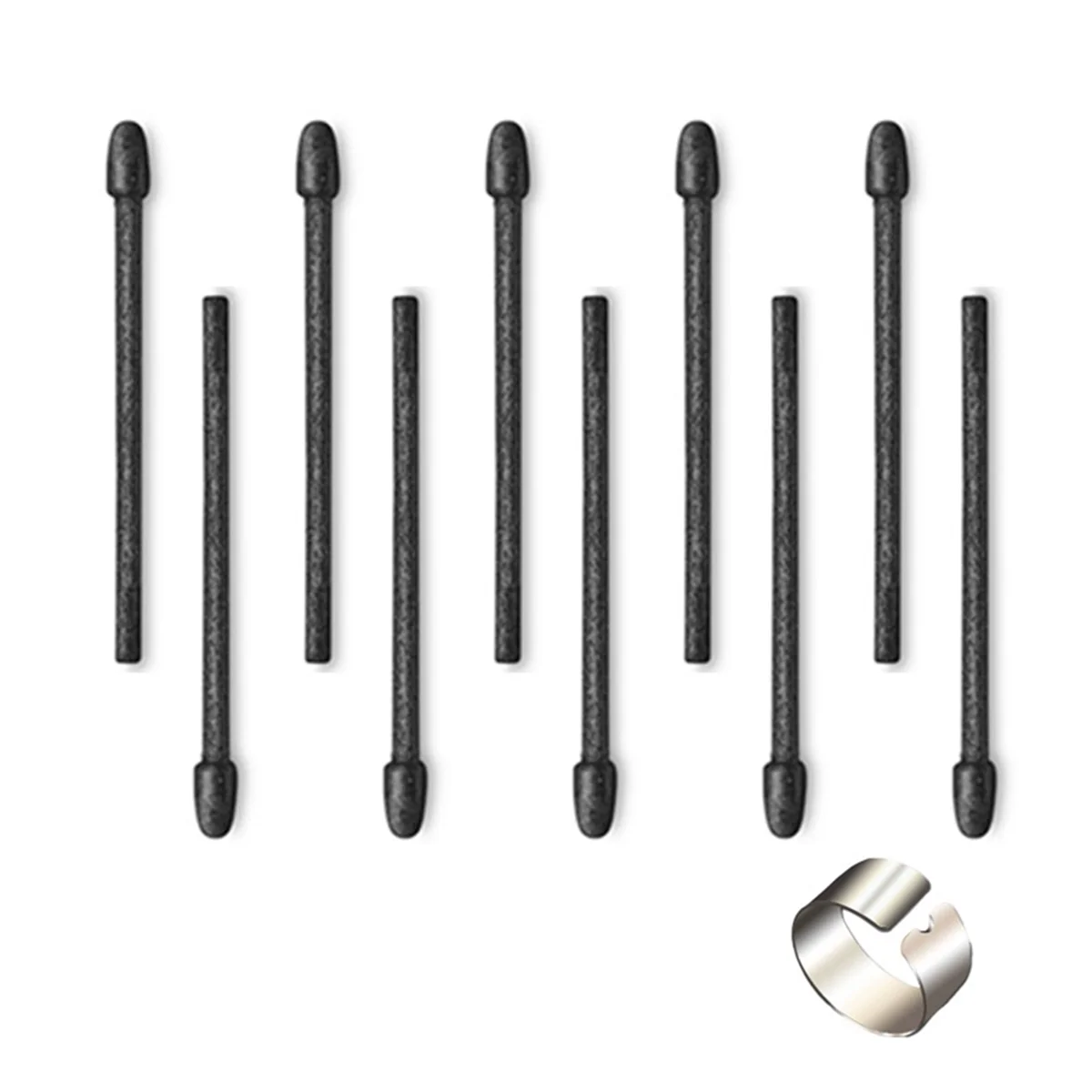 BOX Pen2 펜 플러스용 1/2 스타일러스 마커 펜 팁, 교체 소프트 펜촉, 도구 포함 팁, 10 개