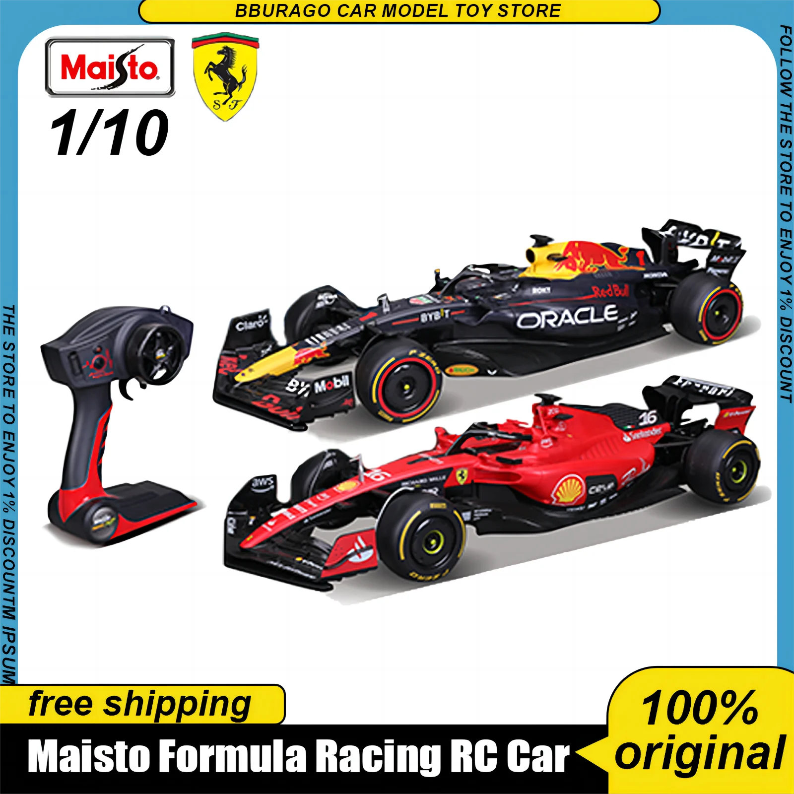 Maisto 1:10 Formula 1 RC Araba: Gerçek F1 Heyecanını Evde Deneyin