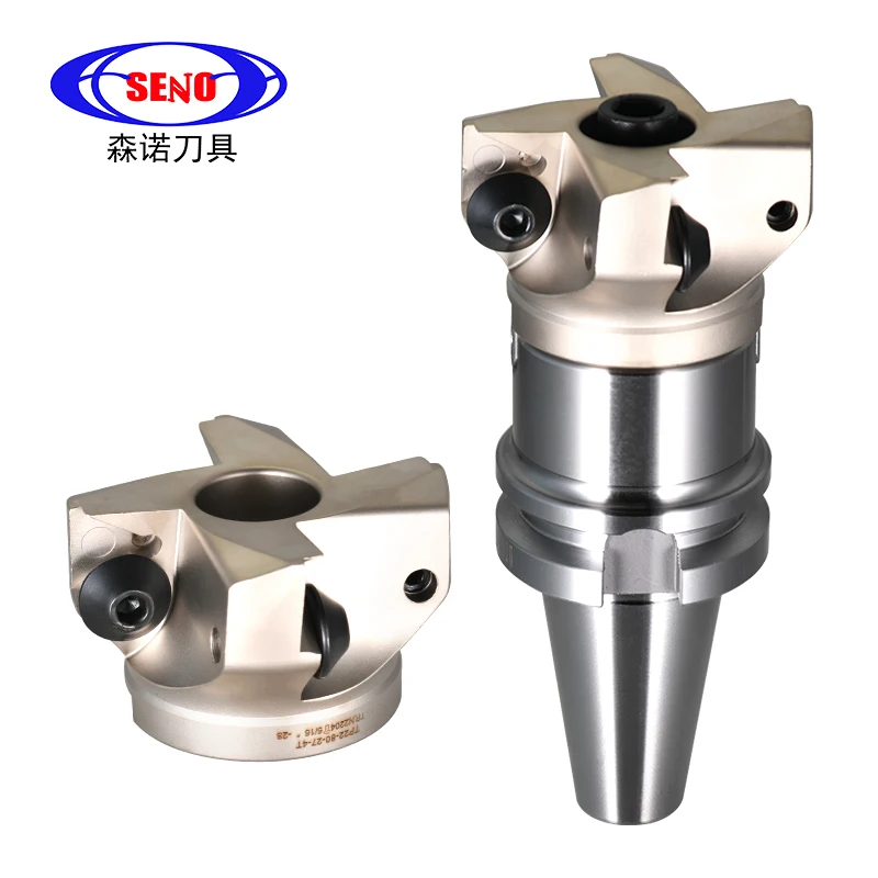 SENO TP16 50-22-3T TP22 63-22 밀링 홀더, TPKN 커팅 숄더 직각 정밀 밀링 커터 엔드 밀 생크 바