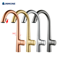 Modern Luxury Pull Down Swivel Kitchen Faucet Brass Kitchen Mixer Water Taps Pull Out Spray Cold Hot Spring Kitchen Sink Faucets
