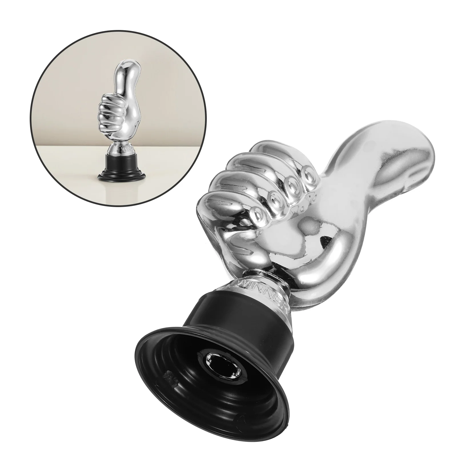 

6pcs Thumbs Up Trophy Set Mini Honor Award Cup Fun Prize For Night Sports Party Favors Adult Props Rewards Decor