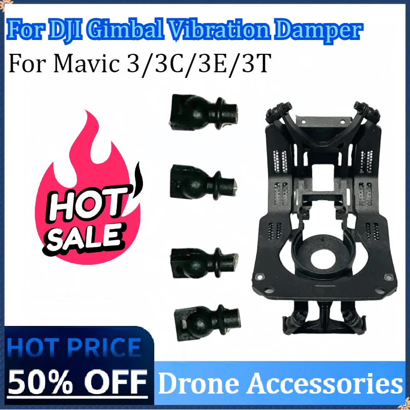 

New Gimbal Vibration Damper Board For DJI Mavic 3/3C/3E/3T Absorbing Upper Lower Bracket Damping Plate Repair Parts High Quality
