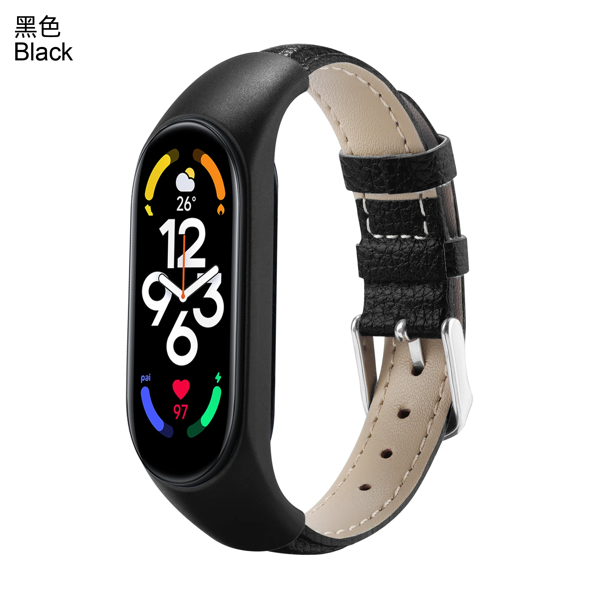 For Mi Band 7 Leather Bracelet for Xiaomi Mi Band 5/6 Elegant Strap wrist Colorful strap For xiaomi mi band4 bracelet Strap