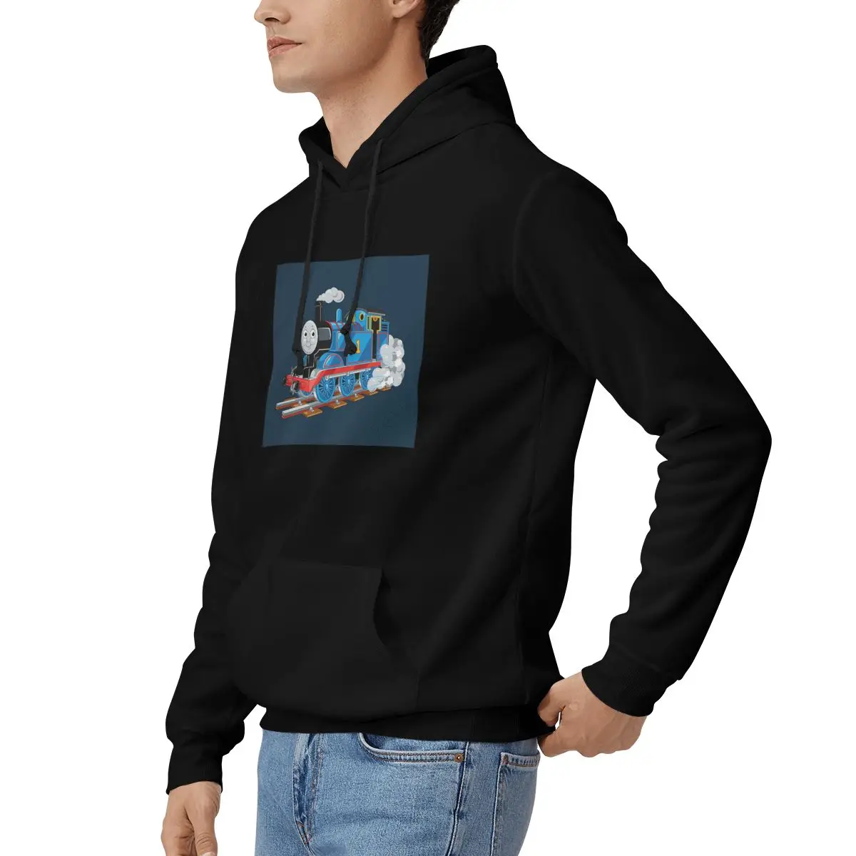 توماس القطار هوديس الرجال النساء بلوزة كاجوال البلوز الهيب هوب ملابس طويلة الأكمام الخريف الشتاء