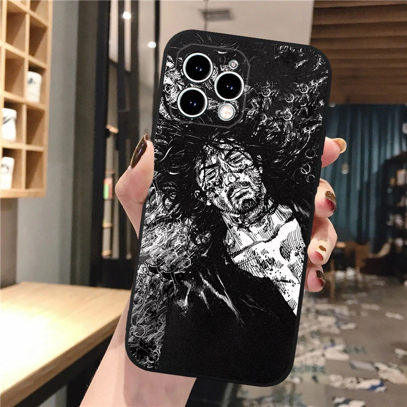 Miyamoto Musashi Vagabond Phone Case For iphone 16 15 14 Pro Max 16 15 14 13 12 Pro 15Plus iphone 11 Shell