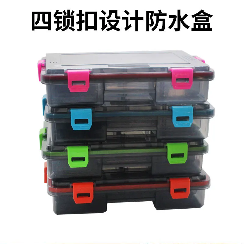 Fishing Tackle Box Large Capacity Fishing Accessories Tool Storage Box Fish Hook Lure Fake Bait Boxes Carp Fishing Goods