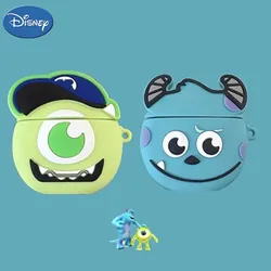 Disney Cartoon Monsters Sulley Mike Silicone Cases For Airpods1 2 3 Protective Bluetooth Wireless Earphone Cover For Airpods Pro