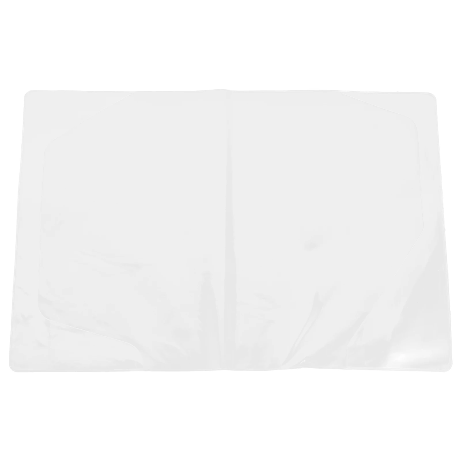 

A5 Pvc Book Cover Clear Transparent Film For Textbook Notebook Scrapbook Thick Plastic Cover Reusable