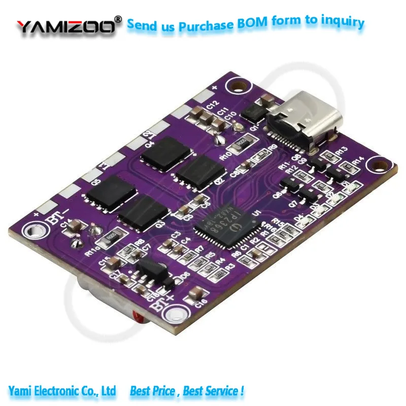 IP2368 Bi-directional High Power Charging Module RechaRgeable Battery CirCuit Board Kit Pd100w ElEvatEd Voltage Fast Chargi