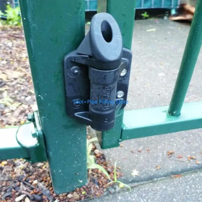 F92B Auto Closing Spring Hinges Strong Weatherproof Safety Hinge set 2Pcs for Gate