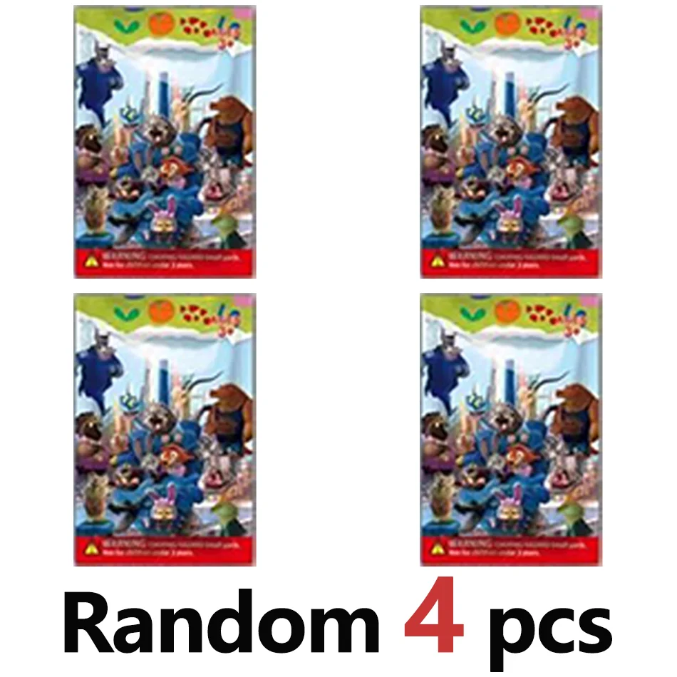 2025 New Zootopia Judith Nick Trendy Blind Box Blind Box Gift Toy Model Anime Collection Ornament