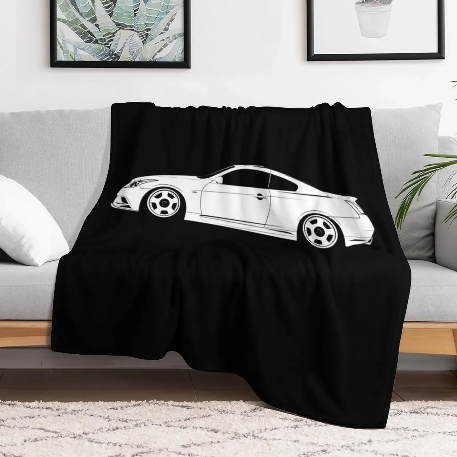 Infiniti G37 Throw Blanket Year Round Soft Comfortable Blanket for Home