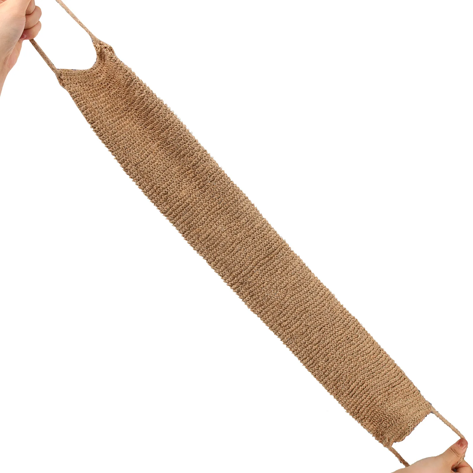 

Linen Shower Towel Rub Back Scrubber Bath Long Strip Washable Reusable Removes Dead Skin Easy Grasp H Body Clean Comfortable