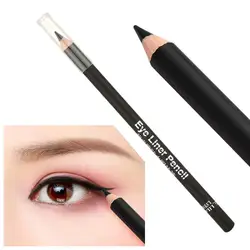 women Cosmetic Lasting Waterproof Eyeliner Pencil Black Makeup tool
