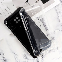 Soft Silicone Black Case For Doogee S88 Pro TPU Bumper Case For Doogee S88 Pro Plus Transparent Phone Back Cover