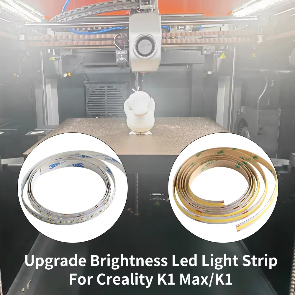 For Creality K1 K1 max Upgraded LED Light Strip 24V Lighting Lamp Super Bright Light Bar for K1 K1max 3D Printers