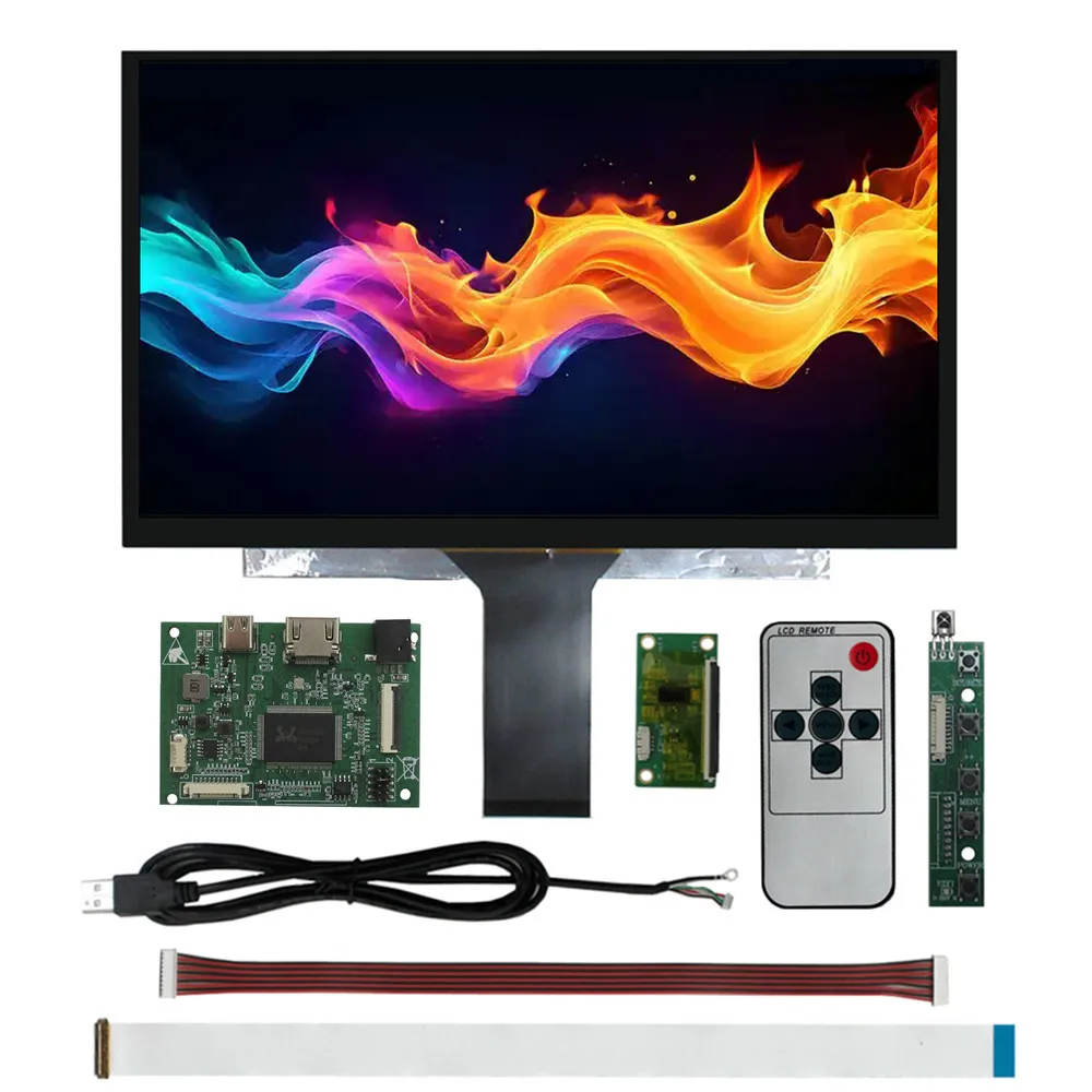 

13,3-дюймовый дисплей 1080P, портативный сенсорный монитор, USB-C/HDMI-совместимый ноутбук/банан/Raspberry Pi 5/4, дополнительный экран компьютера ПК