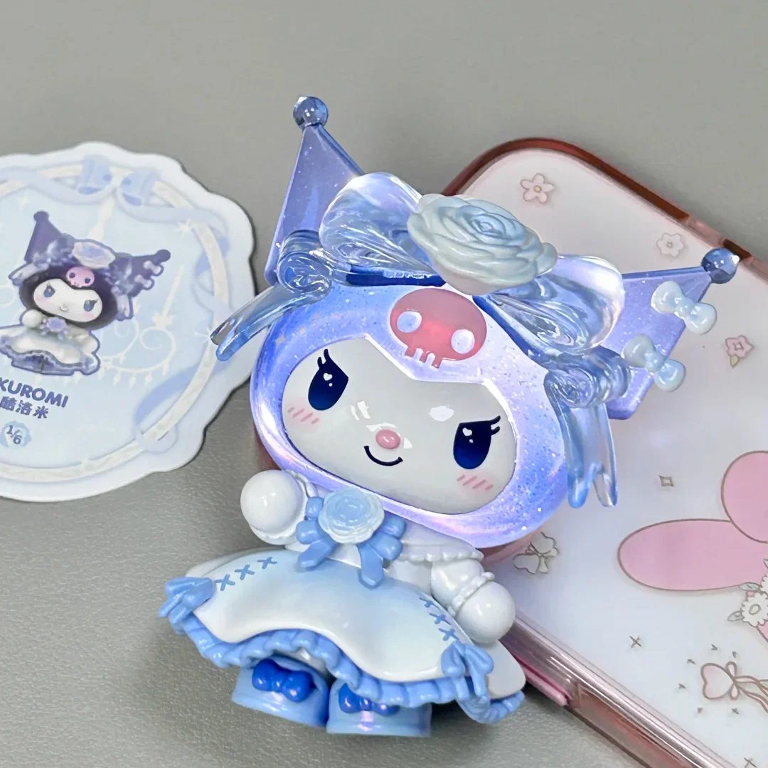 Genuino Sanrio Personaggi Serie di Nozze Scatola Cieca Anime Figure Romantico Kt Cinnamoroll Melody Kurom Pochacco Raccogliere Giocattoli Regalo