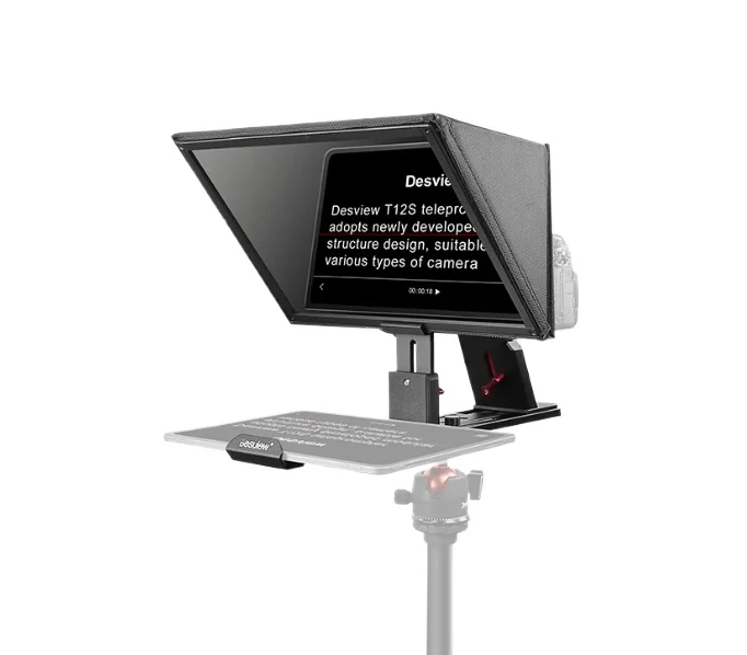 Teleprompter Large Screen 12.9inch Camera DSLR Live Streaming Dedicated Teleprompter