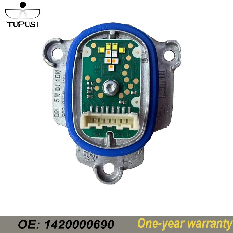 

Оригинальный светодиодный модуль фар DRL, дневные ходовые огни 1420000690 для Skoda Octavia Mk4 2020, восстановленный
