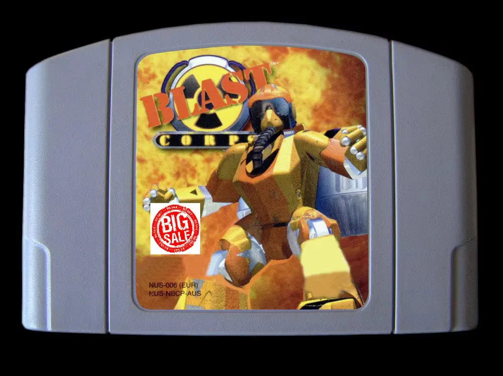 64 Bit Games ** Blast Corps ( English PAL Version!! )
